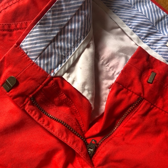 J. Crew women’s 3” Chino Shorts Red Size 4 - Picture 4 of 5